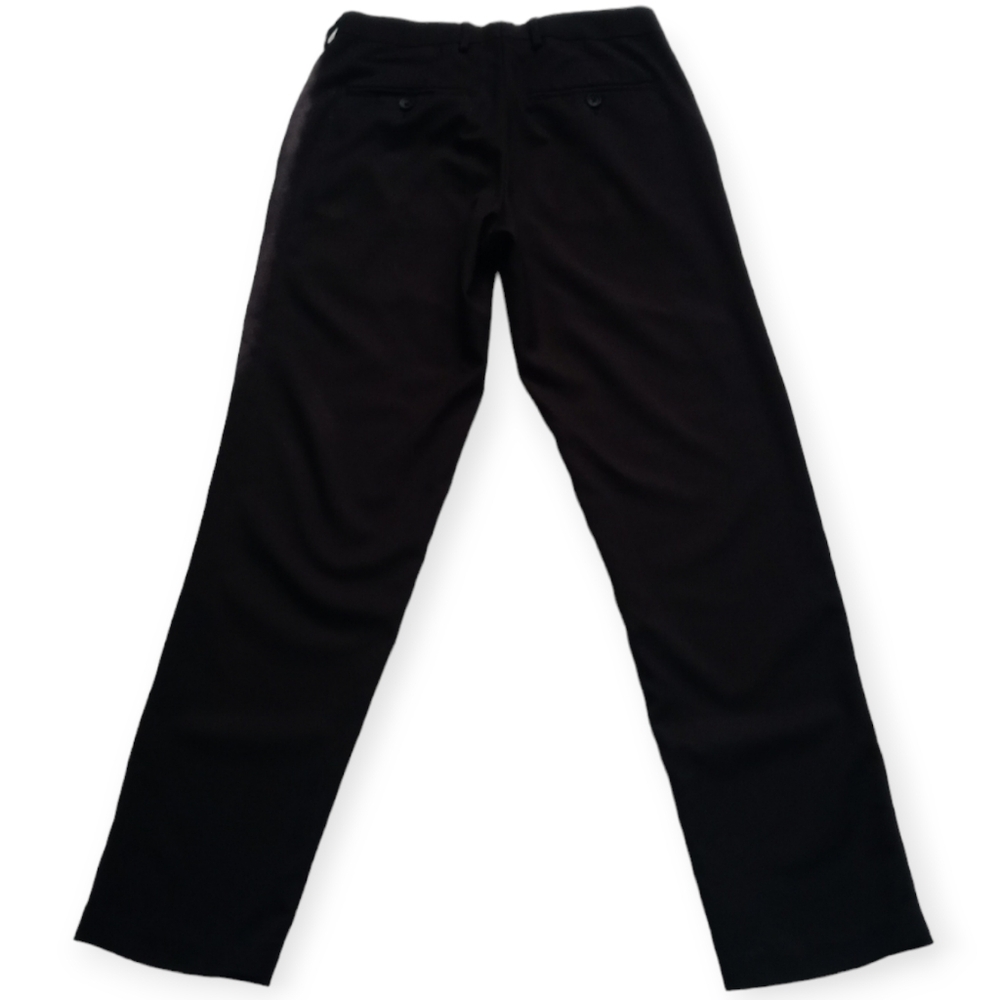 HAGGAR MEN'S PREMIUN STRETCH SLIM FIT DRESS PANTS. SIZE 29 / 30. COLOR BLACK. - Picture 4 of 14